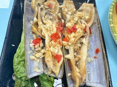 特大竹蛏王（蒜香）-崴海渔村(虹梅路店)