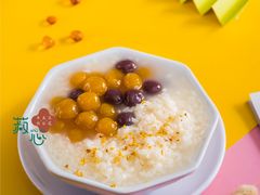 姜糖桂花酒酿小丸子-菽心·手作五谷豆花
