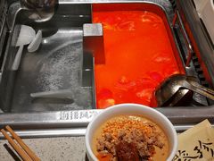 番茄锅底-海底捞大排档火锅(悦荟广场店)