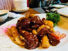 芝士牛仔煲年糕-马勒别墅·中餐厅