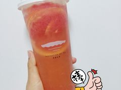 满杯红柚-喜茶(上海正大广场店)