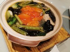 鲜茄珍菌青蔬煲-利苑酒家(华熙国际店)