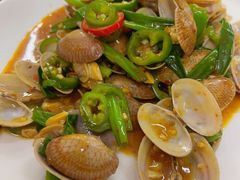 姜葱炒花甲-隆都四季香饭店(碧海路店)