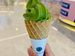 抹茶霜淇淋-36抹茶·千层与鲜果茶(欢乐海岸店)