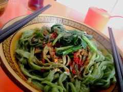 鸡汤臊子菠菜面-乡党臊子面(丰庆公园店)