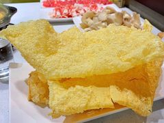 黄金炸豆皮-古乐牛香·鲜牛肉牛杂火锅(吴江三里桥运东商业广场店)