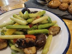 百花冬菇炒芦笋-花溪雨·森林餐厅(石基店)