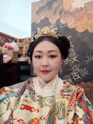 -后宫·古装汉服京剧儿童亲子全家福摄影