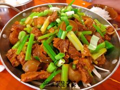 带皮牛肉干锅-苗湘食府(十年店)