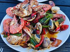 -JW万豪厨房餐厅·滨海草坪烧烤·海鲜·海景(三亚绿发山海天JW万豪酒店)