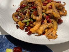 干煸鱿鱼须-大铁勺新津菜(熙悦汇店)