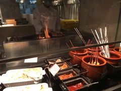 自助取餐区-咖啡苑自助餐厅·中国大饭店