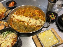 铁板芝士玉米-山·烤辣鸡韩国料理(西溪路店)