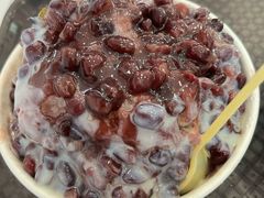 红豆炼乳刨冰-梁子刨冰王&梁小糖(王顶堤店)