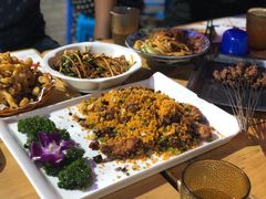 -老兰家传统烧烤炒菜泡馍(小南门店)