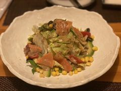 三文鱼沙拉-皇品田苑(南通大饭店)