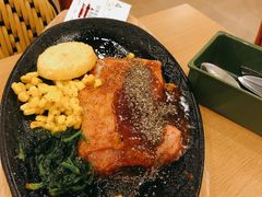 黑胡椒鸡排-萨莉亚意式餐厅(玉泉路物美店)