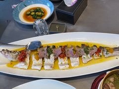 清蒸大白鱼-钱记·乡野菜(紫荆花路店)