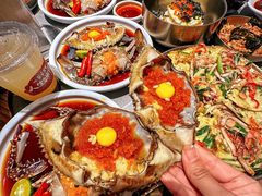 -草家酱蟹炭火烤肉店(珲春南路一店)