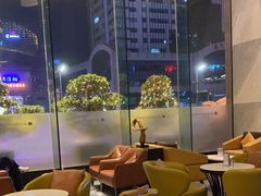 -深圳温德姆至尊酒店·大堂吧·户外花园
