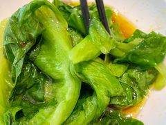 鸡汤灼生菜-泰煌鸡·上海白斩鸡·鸡汤面(万航店)