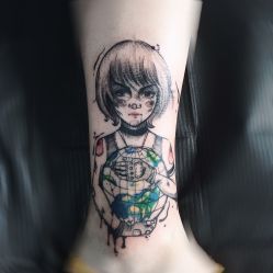 -蜉蝣刺青纹身定制