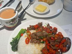 小炒黄牛肉-港久茶餐厅(鹭洲里店)