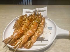 盐烤海捕大虾-小船渔村·大连菜·大连焖鱼(黄河路店)