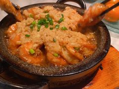 石板蒜蓉虾-小菜园新徽菜(无锡宜家荟聚中心店)