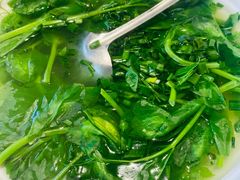 豌豆尖汤-柏合黄记豆腐皮饭店