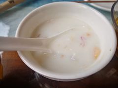 牛奶乳扇羹-巷里老院花园餐厅