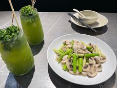 鲜芦笋口蘑-楚山晓·楚湘菜(江夏永旺店)