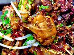 炒鸡架-勃利地摊·勃立小串烧烤