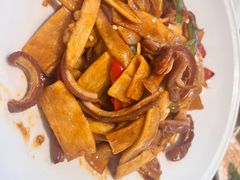 酸萝卜炒肚仁-连鹭海鲜·海肠捞饭·海胆饭(星海店)
