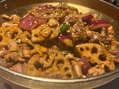 干锅牛蛙-三杯赤運·中式小酒馆(所城里店)
