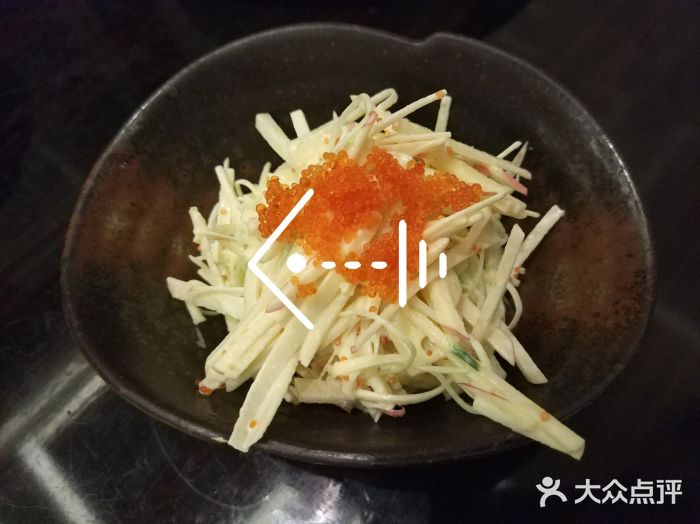 汕头国际大酒店-牛一町目餐厅蟹籽沙拉图片