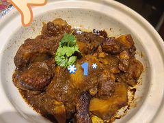 香菇豆酱焖猪肉米饭-小娘惹厨房Little Nyonya(狮城有约上榜店)