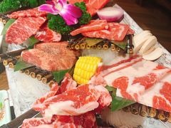 -明洞阿姨·韩式酱蟹烤肉·创意料理(三元桥店)