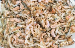 Cucumber Potato Shrimp Cake