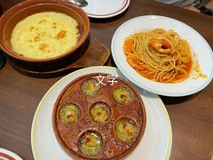 佩斯卡拉风味蒜香蜗牛-萨莉亚意式餐厅(杭州滨江天街店)