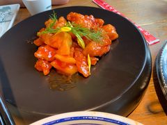 菠萝咕噜肉-吴越荣记苏州菜·松鼠桂鱼100%活鱼现做(斜塘老街店)