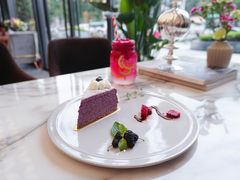 藍苺千層蛋糕-chenity  cafe