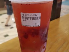 莓莓柠檬蜜摇摇冻-CoCo都可(上海环球港店)