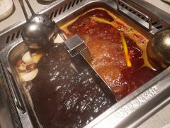 菌汤锅底-海底捞大排档火锅(悦荟广场店)