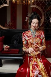 -桃子造型婚纱礼服(凤起广场店)