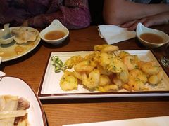 葱香炸大虾仁-船歌·鱼水饺青岛菜(金狮广场店)