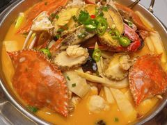海鲜锅-甜阿姨·天台花园私房菜(万松园店)