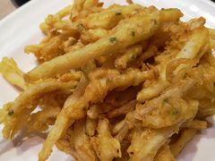 干煸藕丝-靓靓蒸虾(中山公园店)