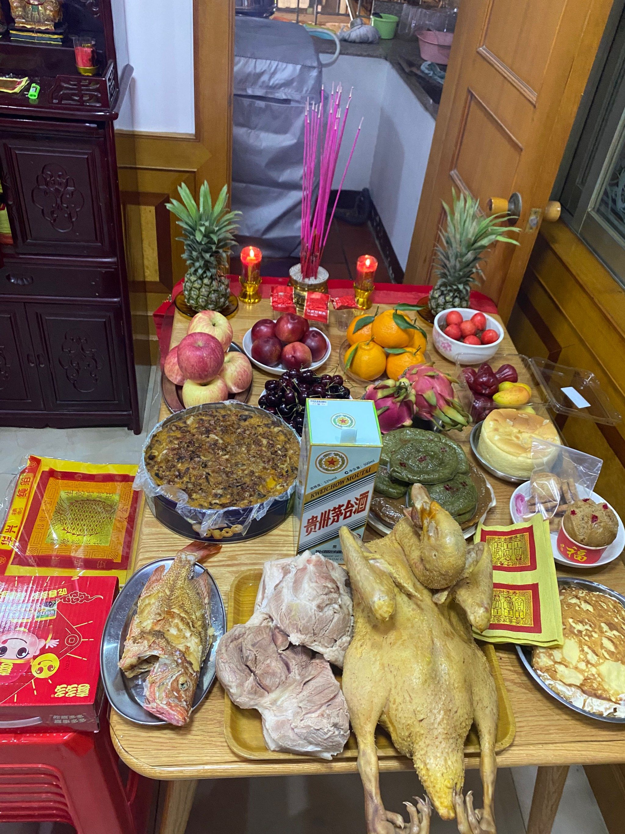 闽南初九拜天公