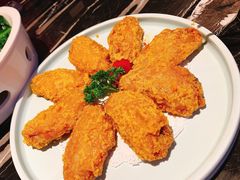 蛋黄鸡翅-新白鹿餐厅(虹桥南丰城店)